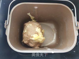 黑糖果干面包（面包机版）的做法步骤：3