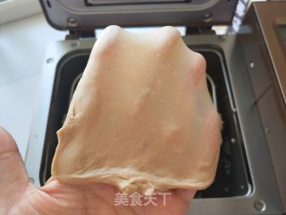 黑糖果干面包（面包机版）的做法步骤：4