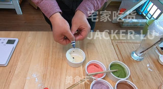 萌萌猫爪麻薯，软软萌萌，香甜软糯，不容错过的新年小甜品。的做法步骤：15