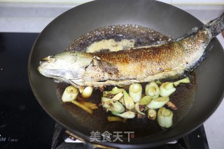 红烧黑鱼的做法步骤：5