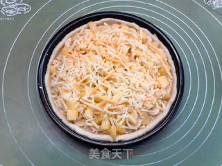 炼奶芒果香蕉披萨的做法步骤：17