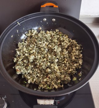 白蒿麦饭的做法步骤：9