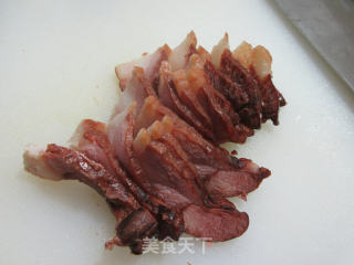 酱肉炒大蒜的做法步骤：6