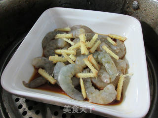 葱油虾仁的做法步骤：7