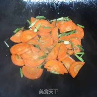 香葱胡萝卜炒土豆片的做法步骤：7