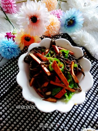 小炒干豇豆的做法步骤：11