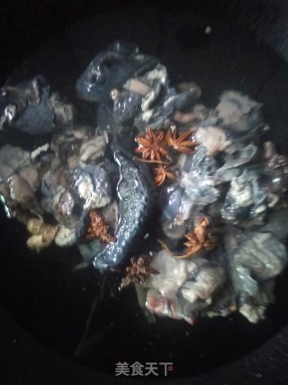 干豇豆乌骨鸡汤。的做法步骤：5