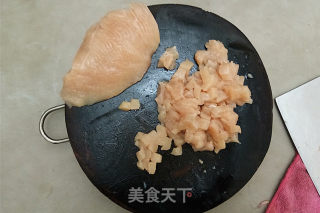 奥尔良鸡肉饼（手抓饼版）的做法步骤：2