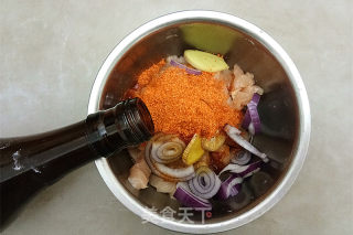 奥尔良鸡肉饼（手抓饼版）的做法步骤：3