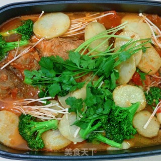 番茄味烤鱼（家庭版）的做法步骤：20