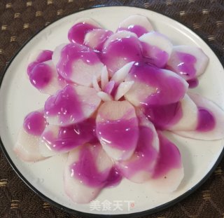 紫山药花????伪版蓝莓山药的做法步骤：11
