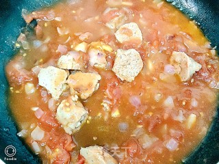 牛肉丸芝士焗饭的做法步骤：3