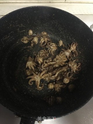 孜然八爪鱼的做法步骤：5