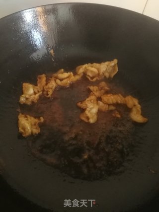 木耳炒肉的做法步骤：10