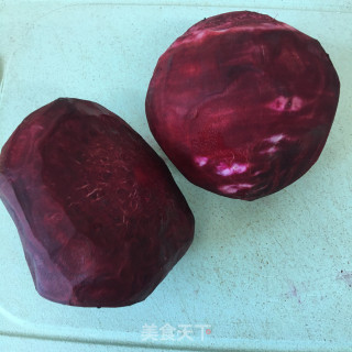 糖醋红菜头的做法步骤：1
