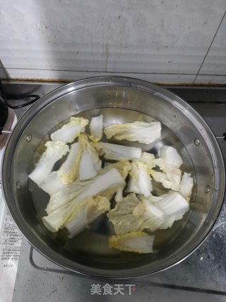 香油白菜面的做法步骤：1