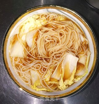 香油白菜面的做法步骤：5