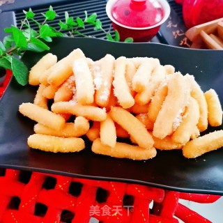 江米条的做法步骤：28