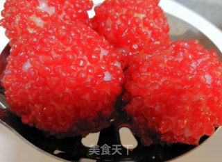 新年红红火火的美食～荔枝芝心虾球的做法步骤：6