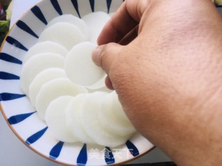 干贝蒸萝卜的做法步骤：4