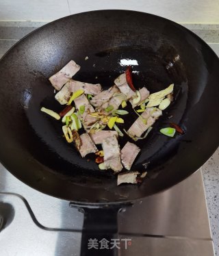 腐竹肉片的做法步骤：5