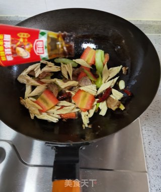 腐竹肉片的做法步骤：7