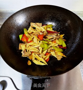腐竹肉片的做法步骤：9