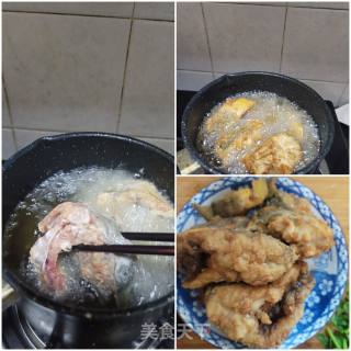 黄花鱼香芋煲的做法步骤：7