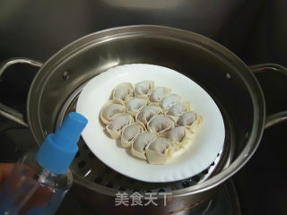 蒸香菇鲜肉馄饨的做法步骤：8