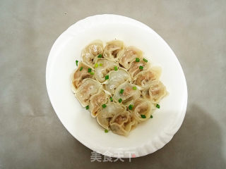 蒸香菇鲜肉馄饨的做法步骤：9