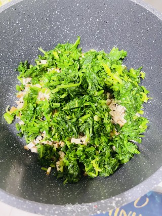 荠菜香干的做法步骤：5