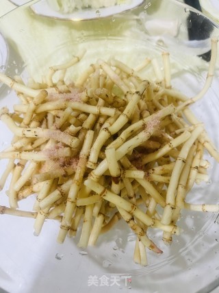 凉拌鱼心草的做法步骤：2