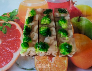 节日家宴——时尚蔬菜皮冻的做法步骤：5