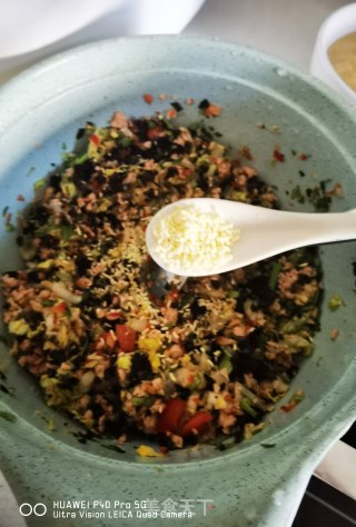煎好就吃，不用蒸的黄金蛋饺。的做法步骤：8