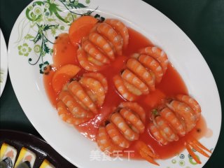 新年聚餐一道很受欢迎的美食～灯笼虾的做法步骤：8