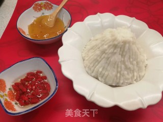 健脾养胃 酸甜可口 细腻香糯的～酸梅山药的做法步骤：4