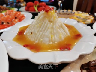 健脾养胃 酸甜可口 细腻香糯的～酸梅山药的做法步骤：6