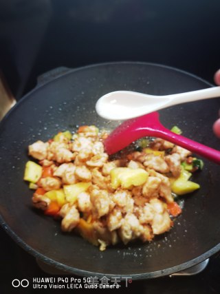 加了菠萝的宫保鸡丁的做法步骤：22