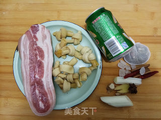 五花肉烧豆结的做法步骤：1