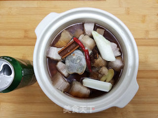五花肉烧豆结的做法步骤：5