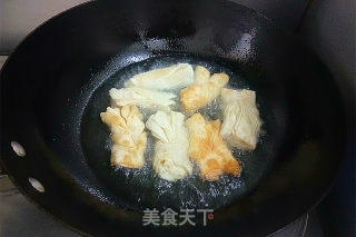 排叉（馄饨皮版）的做法步骤：4