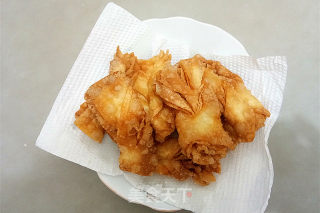 排叉（馄饨皮版）的做法步骤：5