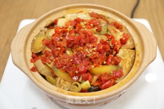 鲅鱼干豆腐煲的做法步骤：10