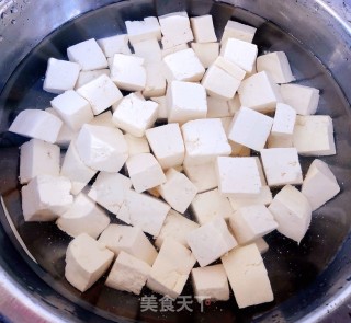 西红柿金针菇木耳炖豆腐的做法步骤：5