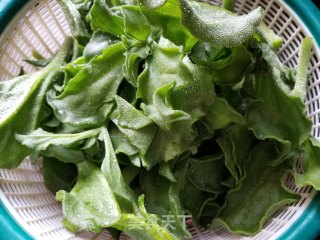 蒜蓉炒冰菜的做法步骤：1
