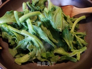 蒜蓉炒冰菜的做法步骤：4