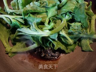 蒜蓉炒冰菜的做法步骤：5