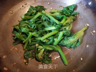 蒜蓉炒冰菜的做法步骤：6