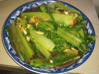 凉拌苦麦菜的做法步骤：5