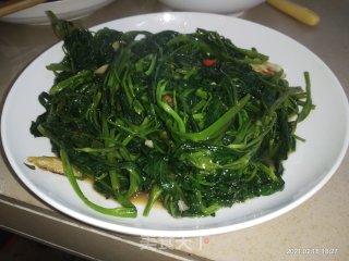 辣炒空心菜的做法步骤：9